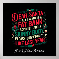 Beste Kerstman, Alles Wat Ik Wil Is Een Vette Bank