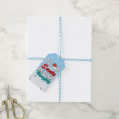 Beste Kerstman, bepaal het echte kerstontwerp Cadeaulabel (Met Touw)