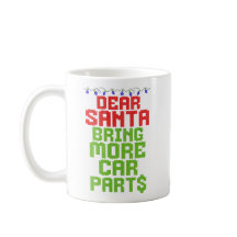 Beste Kerstman Breng Meer Auto Onderdelen Grappige