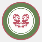 Beste Kerstman - Brief aan Santa Envelope Seals Ronde Sticker (Voorkant)