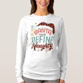 Beste Kerstman, Define Naughty T-shirt (Voorkant)