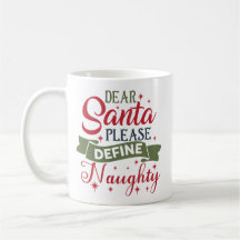 Beste Kerstman, definieer ondeugend
