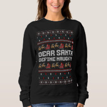 Beste Kerstman, definieer ondeugend trui