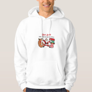 Beste Kerstman Dit Jaar Ben Ik Stevig 6 7 Zes Zeve Hoodie