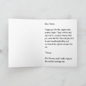 Beste Kerstman… Feestdagen Kaart (Binnen)