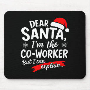 Beste Kerstman Het Is De Schuld Van Mijn Collega D Muismat