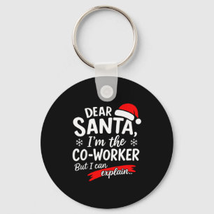 Beste Kerstman Het Is De Schuld Van Mijn Collega D Sleutelhanger