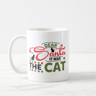 Beste Kerstman Het Was De Kat Grappig Koffiemok