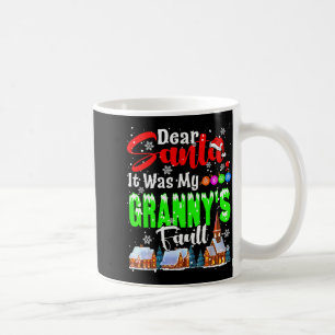Beste Kerstman Het was de schuld van mijn oma Kers Koffiemok