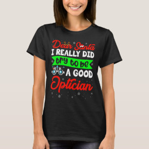Beste kerstman, ik heb echt geprobeerd een goede O T-shirt