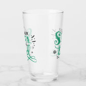 Beste kerstman, ik heb echt geprobeerd | Fun-kerst Glas (Rechts)