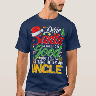 Beste kerstman, ik heb geprobeerd goed te zijn, ma t-shirt