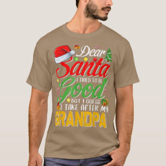 Beste kerstman, ik heb geprobeerd goed te zijn, ma t-shirt