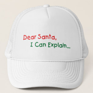 Beste Kerstman, Ik Kan Het Uitleggen - Grappige Br Trucker Pet