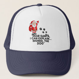 Beste Kerstman Ik Kan Het Uitleggen Grappige Hond Trucker Pet