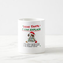 Beste Kerstman, ik kan het uitleggen Grappige Pupp