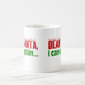 Beste kerstman, ik kan het uitleggen koffiemok (Center)