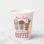 Beste kerstman | Kerstmis Papieren Bekers (Achterkant)