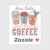 Beste kerstman | Kerstmis Sticker (Vel)