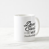 Beste kerstman koffiemok (Voorkant rechts)