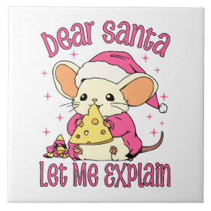 Beste Kerstman, Laat Me Het Uitleggen Tegeltje