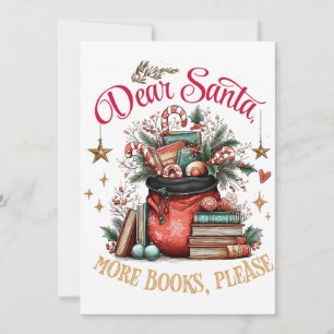 Beste Kerstman, Meer Boeken Alsjeblieft Feestdagenkaart