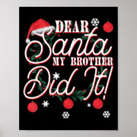Beste Kerstman Mijn Broer Heeft Het Gedaan Broers