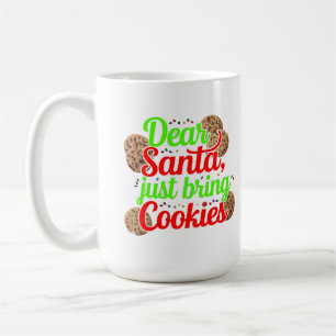 Beste Kerstman, neem gewoon koekjes mee voor het o Koffiemok