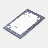 Beste kerstman post-it® notes (Schuin)