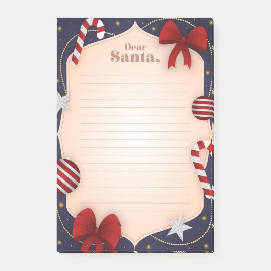 Beste kerstman post-it® notes (Voorkant)