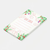 Beste kerstman post-it® notes (Schuin)