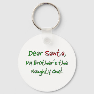 Beste kerstman sleutelhanger