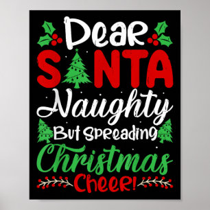 Beste Kerstman Stout Maar Kerstvreugde Verspreiden Poster