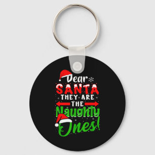 Beste Kerstman Zij Zijn De Stoute Eén Funny Christ Sleutelhanger