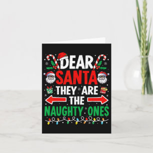 Beste Kerstman Zij Zijn De Stoute Eentjes Funny Ch Kaart