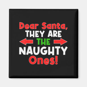 Beste Kerstman Zij Zijn De Stoute Eentjes - Grappi Magneet