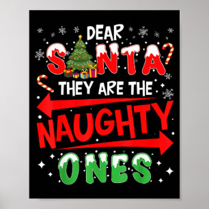 Beste Kerstman Zij Zijn De Stoute Kerstmannen Poster