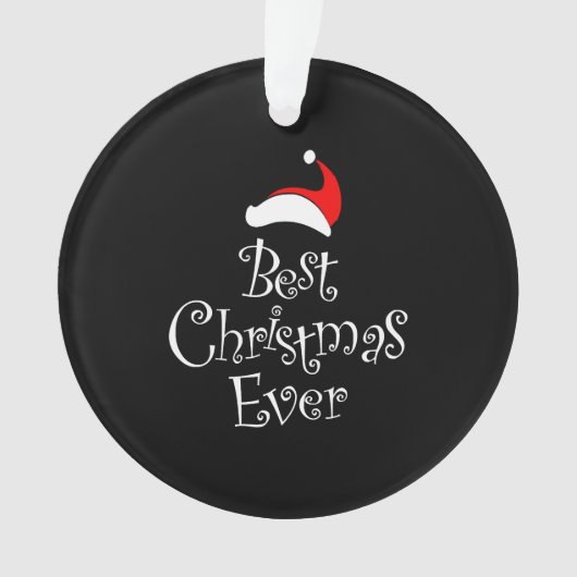 Beste kerstooit ornament (voorkant)