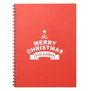 Beste kerstwensen dit jaar notitieboek
