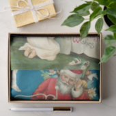 Beste kerstwensen van Ellen Clapsaddle Tissuepapier (Geschenk)