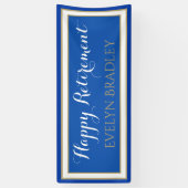 Beste keuze!Fijne uittredingsbanner/diverse kleure Spandoek (Verticaal)