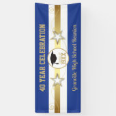 Beste keuze! Geef de Banner van de Reunion van de  (Verticaal)