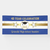 Beste keuze! Geef de Banner van de Reunion van de  (Horizontaal)