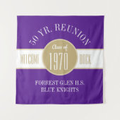 Beste kijk! 50 jaar Reunion Tapestry Wandkleed (Voorkant)