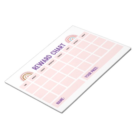 Beste kinderen Student beloning grafieken Notitieblok (Schuin)