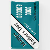 Beste klanten van werelden spandoek (Verticaal)