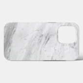 Beste klassieke zwarte marmerontwerp Case-Mate iPhone case (Achterkant (horizontaal))