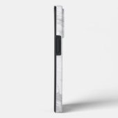 Beste klassieke zwarte marmerontwerp Case-Mate iPhone case (Achterkant / Rechts)