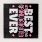 Beste kleindochter ooit - Cherry Blossoms Legpuzzel (Horizontaal)