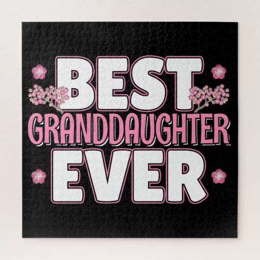 Beste kleindochter ooit - Cherry Blossoms Legpuzzel (Verticaal)